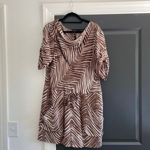 BCBG Zebra Print Dress